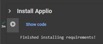 Finished Installation